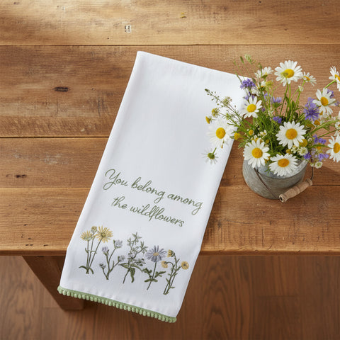 You Belong Wildflowers Dishtowel-Lange General Store