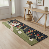Chapel On The Hill 24 by 72 rug lifestyle image in a farmhouse foyer
