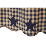 Navy Star Shower Curtain-Lange General Store